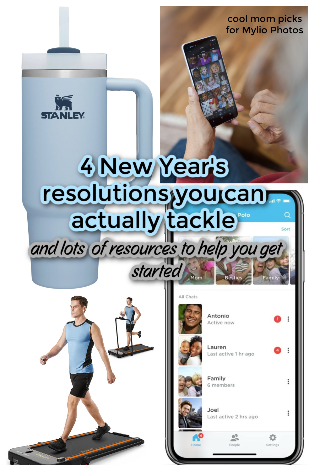 4 New Year's resolutions you can actually tackle and lots of resources to help | Sponsored by Mylio Photos