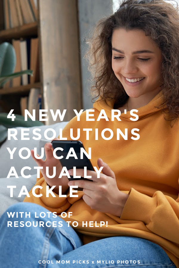 4 New Year's resolutions you can actually tackle and lots of resources to help! | in partnership with Mylio Photos