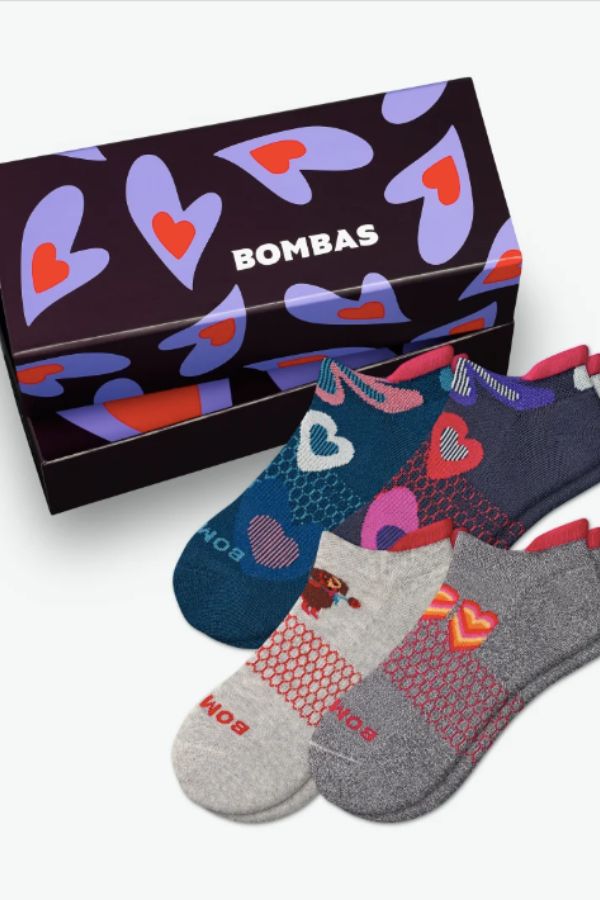 Bombas' Valentine's Day socks make a cozy gift for your bestie.