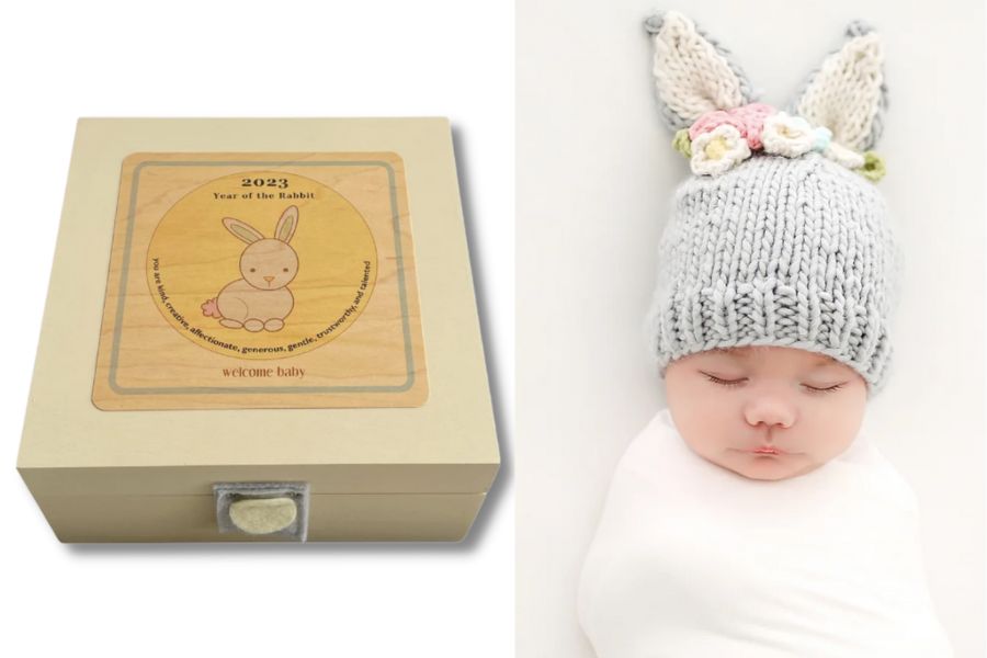 What's up, doc? The cutest new baby gifts for the Year of the Rabbit.