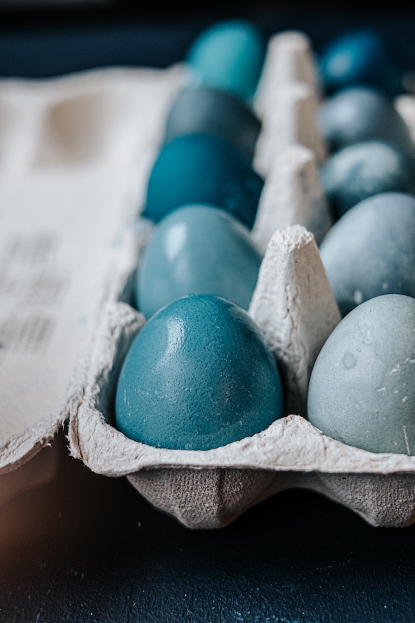 Natural dyes can color Easter eggs every shade of the rainbow.