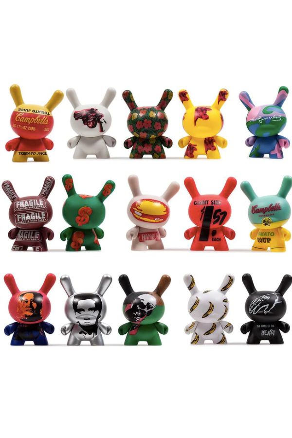 Cool non-candy Easter gift for teens: A surprise Kidrobot + Andy Warhol Dunny figure.