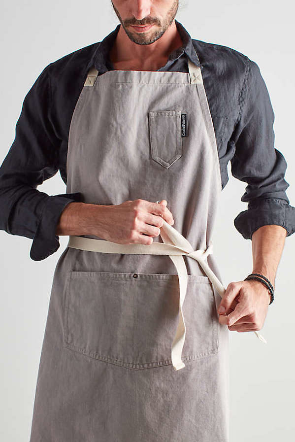 Useful Father's Day gifts under $20: Kitchen apron from Crate and Barrel