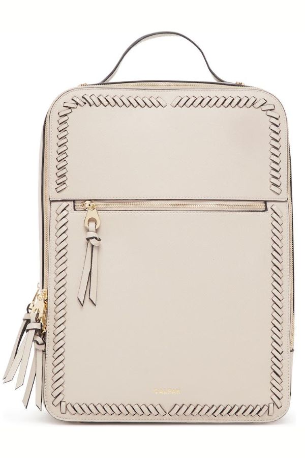 High school graduation gifts they'll actually want: This chic but practical faux leather backpack at Calpak in loads of colors.
