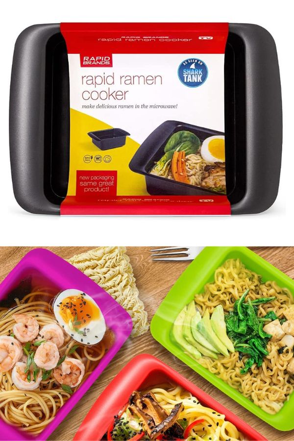 LOVE this Rapid Ramen cookeras an affordable gift for a high school graduate heading away from home.