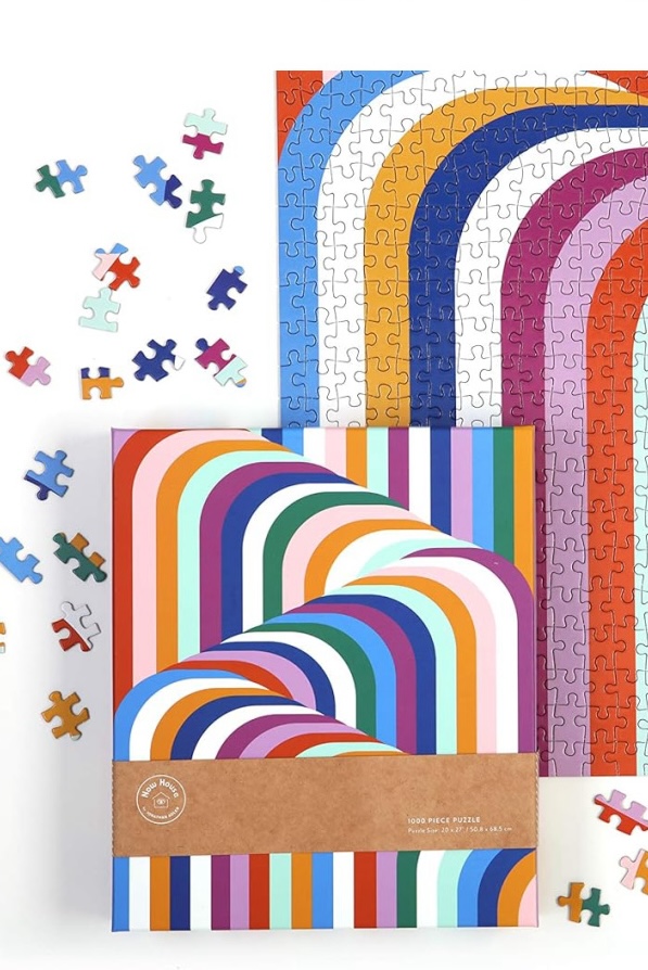 Jonathan Adler's modern 1000-piece puzzle for adults: Great self-care gift for Mother's Day
