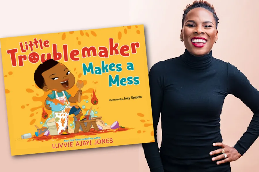 Little Troublemaker Makes a Mess, the new picture book for children by best-selling author Luvvie Ajayi Jones