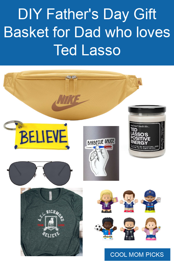 DIY Father's Day Gift Basket for Dad who Loves Ted Lasso