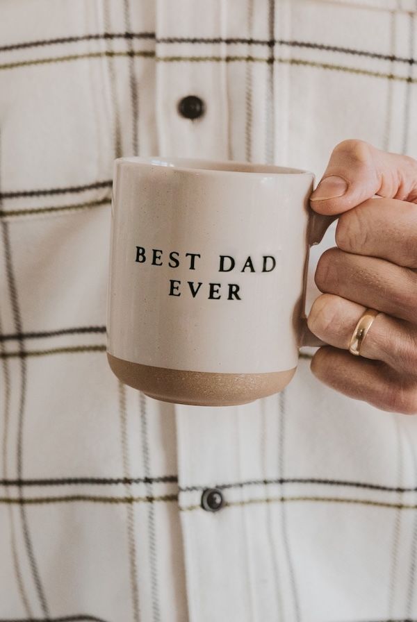 Best Dad Ever Mug: Handmade Father's Day gift under $20