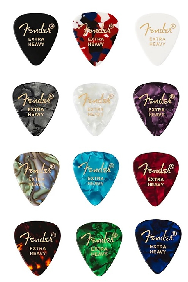 Father's Day Gifts under $20: Fender 12-pack of picks 