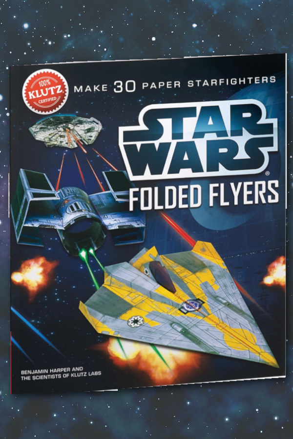 Summer camp care package gift ideas: Star Wars paper airplanes from Klutz