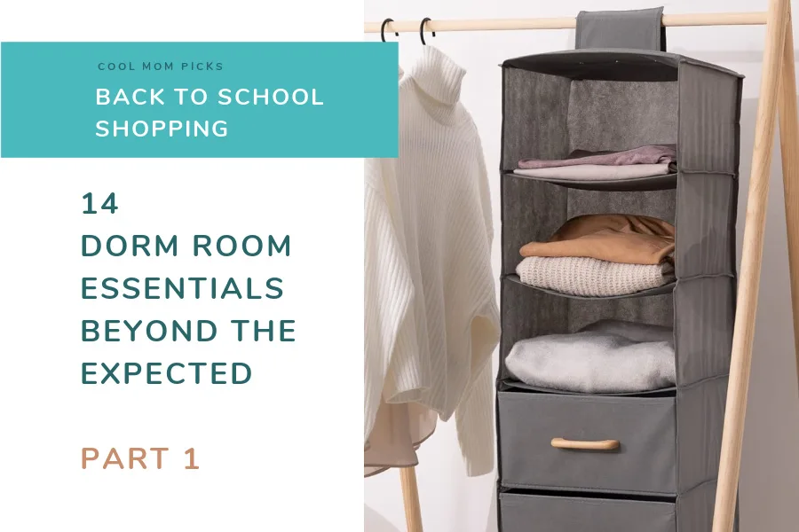 14 college dorm room essentials beyond the expected stuff (part 1) | Back to School Shopping Guide | Cool Mom Picks
