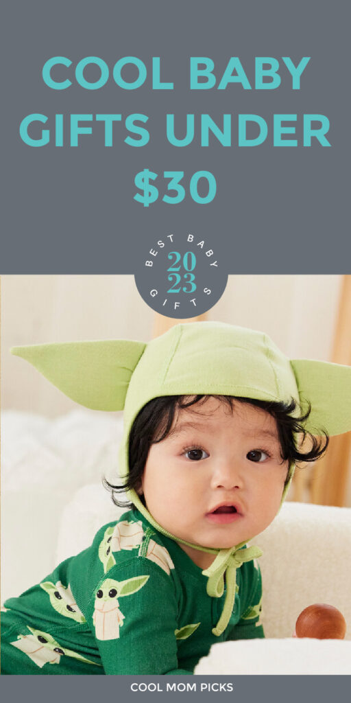 Cool baby gifts under $30: the best baby shower gift ideas in 2023 | cool mom picks 