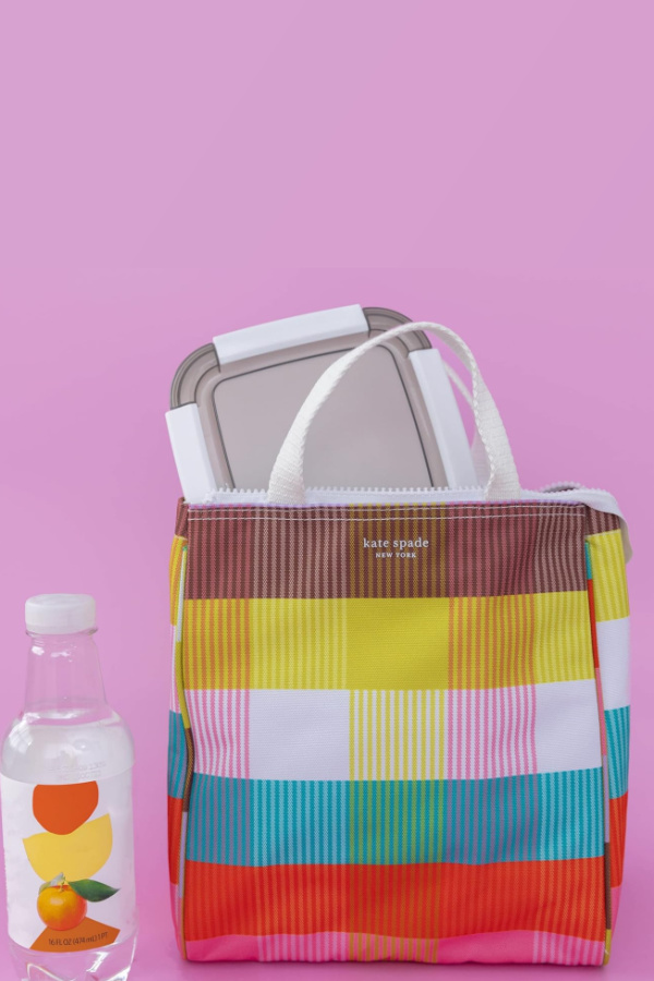 Kate Spade lunch totes in wonderful patterns: Best lunch bags for teens