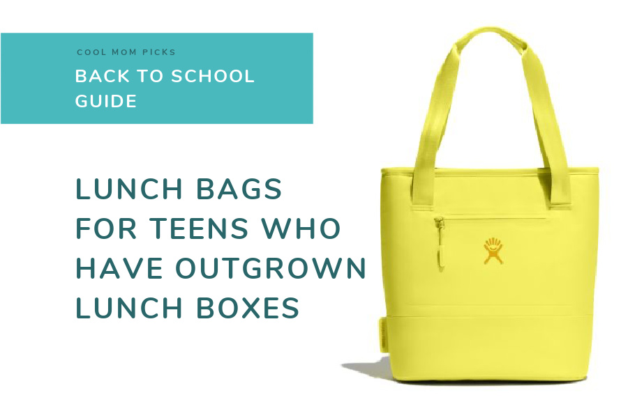 Lunch bags and totes for teens who have outgrown lunch boxes | Back to School Shopping