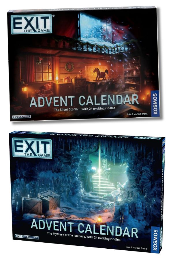 Thames and Kosmos Exit the Game Advent Calendars are a great way for the entire family to countdown to Christmas