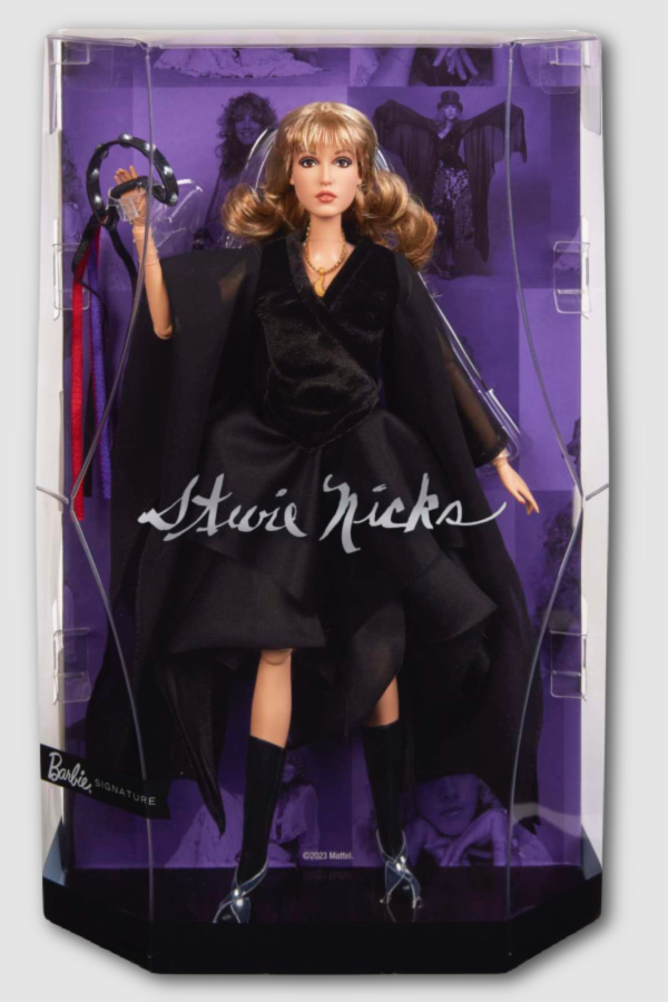 The new Stevie Nicks Barbie: Just released