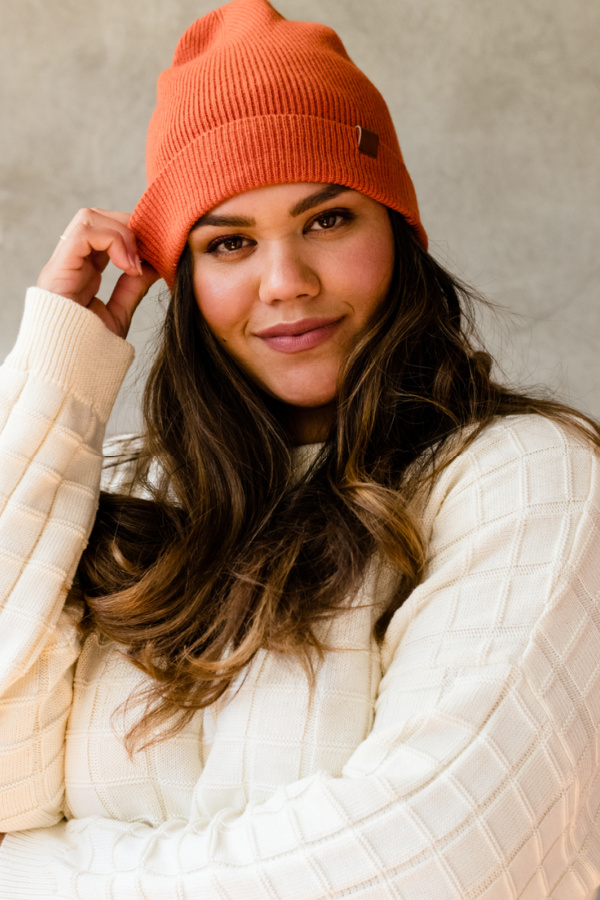 The perfect unisex wool beanie that also gives back to women in need: on sale at Able