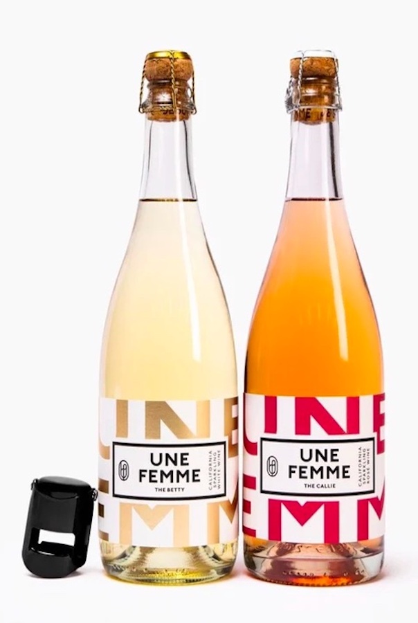 Support women's organizations this Giving Tuesday with a purchase of Une Femme sparkling wine.