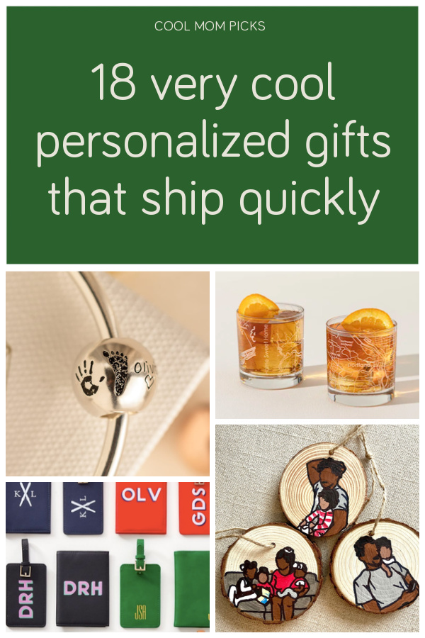 18 cool personalized gifts for adults that all happen to ship quickly! | cool mom picks holiday gift guide 2023