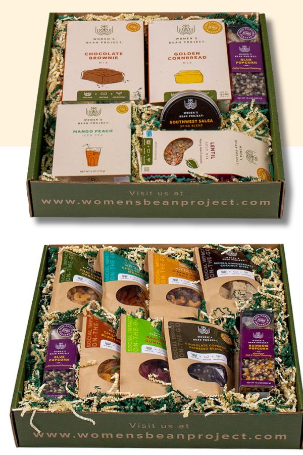 Help employ women with a purchase of a gift box from Women's Bean Project for Giving Tuesday