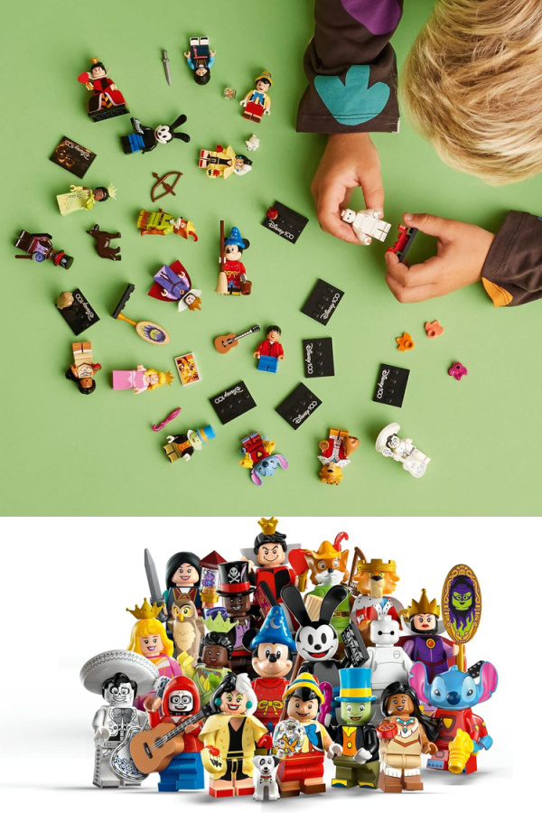 Pack of 100 LEGO Disney minifigs | Best gifts for 4 year olds