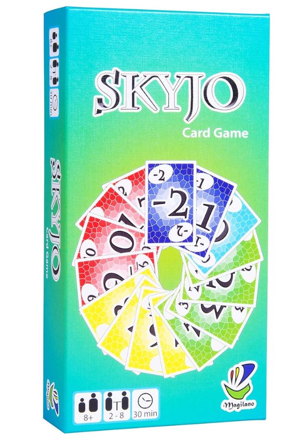 Gread gifts under $15: a fun card game for families like Skyjo
