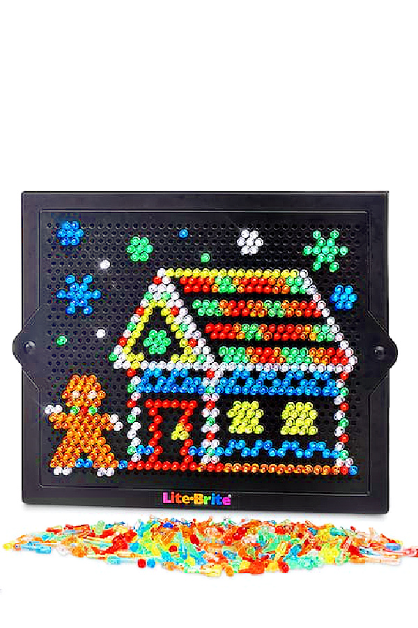 Cool gifts for kids under $15: Holiday Lite-Brite Kit