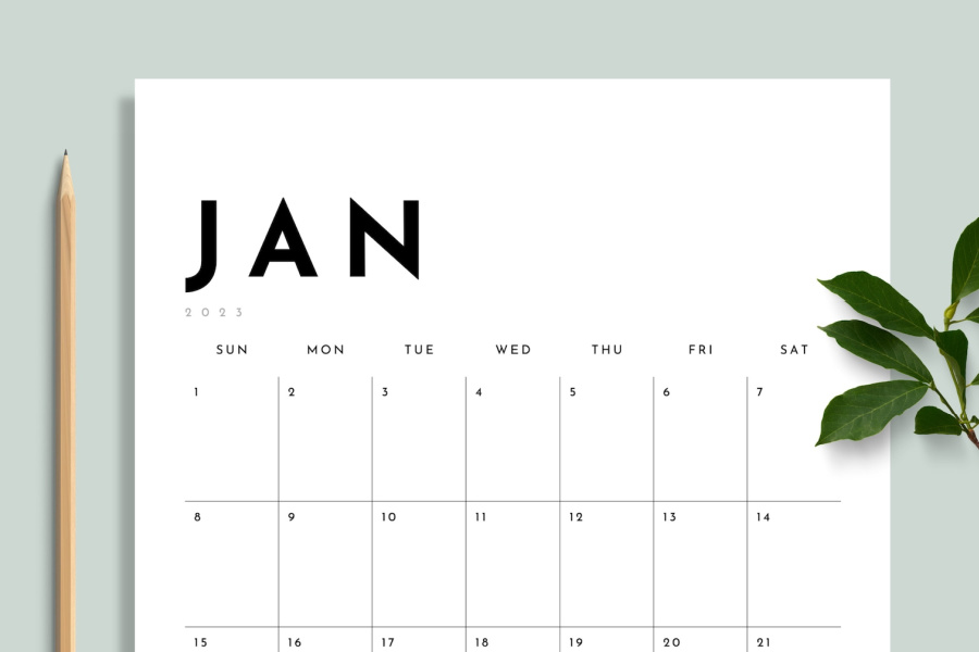 These gorgeous printable 2024 calendars will modernize your wall in seconds