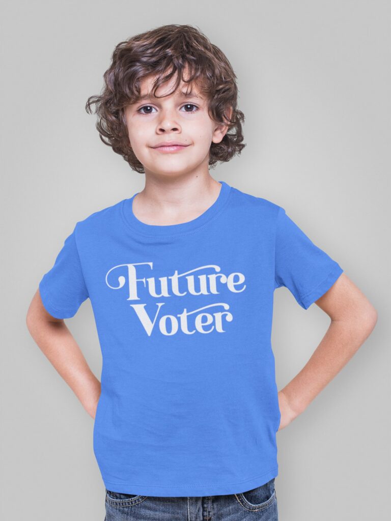 Future voter tee: Feminist baby gifts for kids of any gender | cool mom picks baby shower gifts 2024