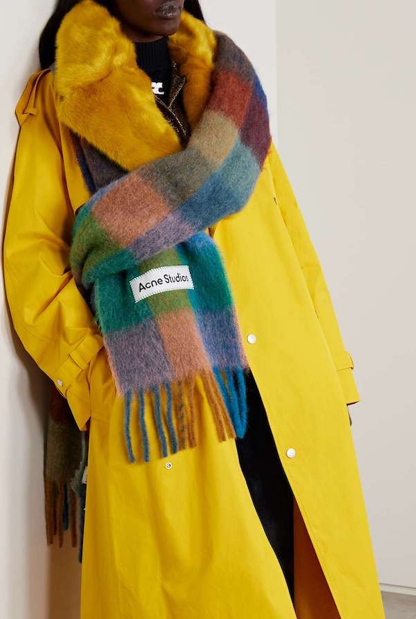 Acne Studio Rainbow scarf: Why is it so expensive? And how to find one for less
