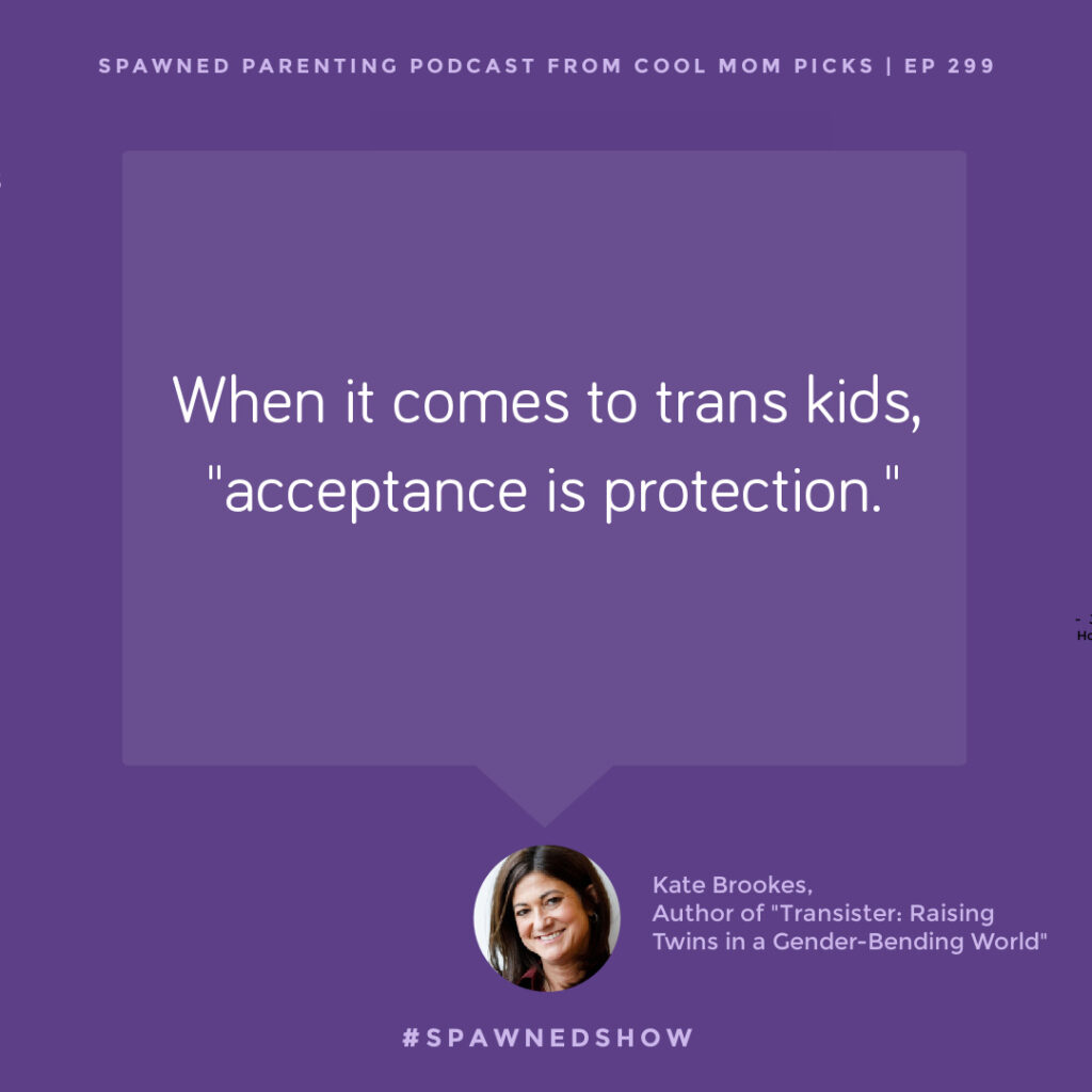 Kate Brookes, author of Transister on how we can protect our vulnerable LGBTQ kids