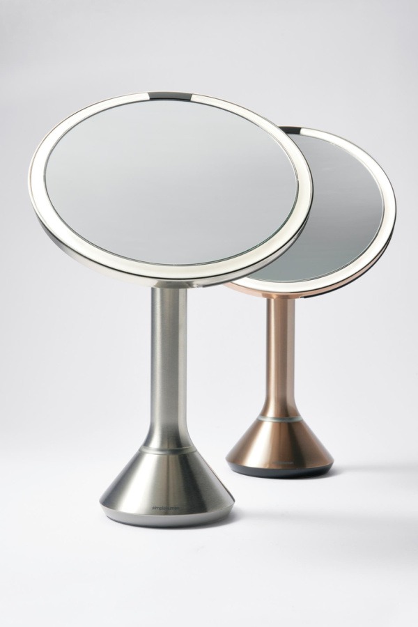 Hot high-tech beauty gifts: Rechargeable sensor makeup mirror from simple human