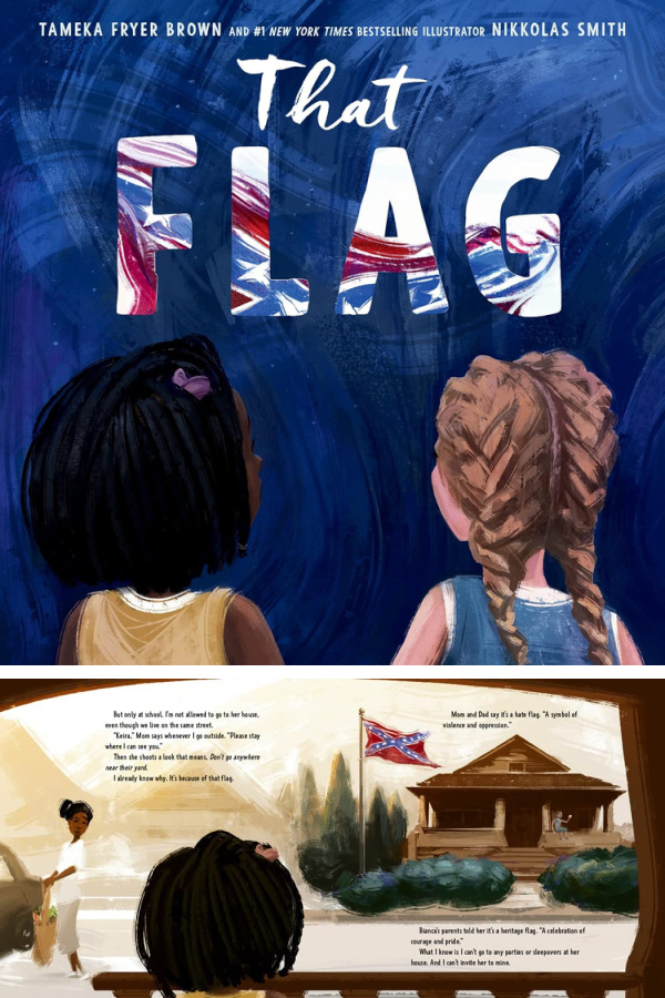New Black History Month books for kids: That Flag is a story of a friendship wrift created by a divisive symbol