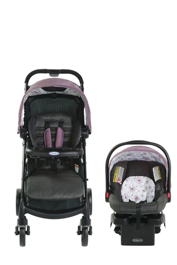 Practical baby gifts: An affordable travel system like this one from Graco