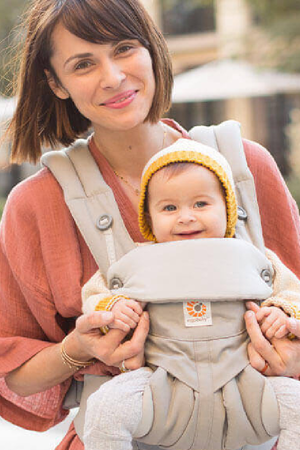 Best practical baby gifts: Ergobaby carrier is a back-saver and a favorite with moms for a reason!