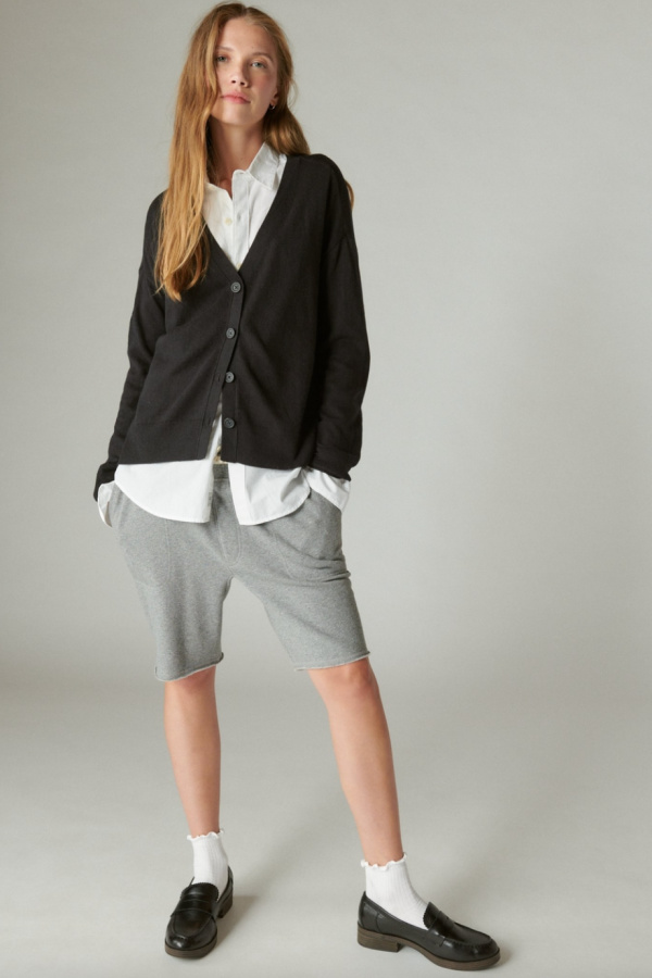 Modern prep essentials on sale: Wonderful slouch cardigan from Lucky Brand at a great price!
