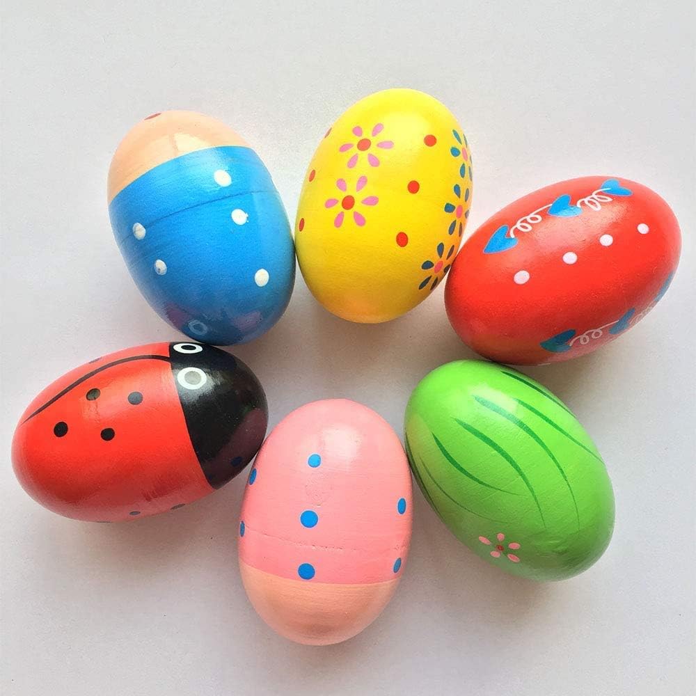 Painted Easter Egg Shakers are a wonderful, affordable Easter basket idea
