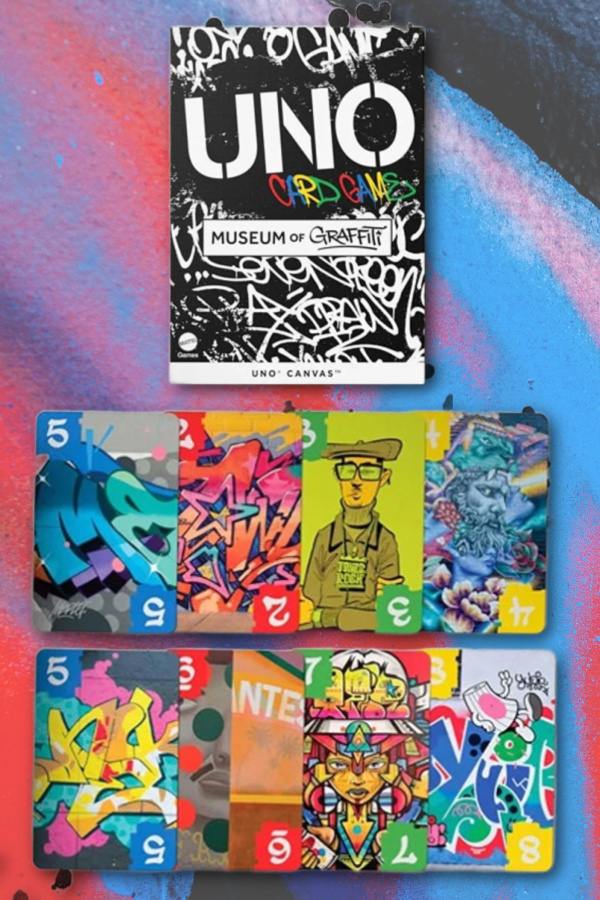 Uno: Special Museum of Graffiti Edition. Cool gift for teens!