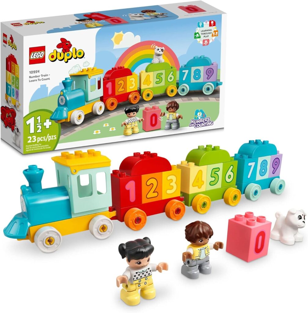 Best gifts for 2-year-olds: LEGO Duplo First Numbers Train Toy is fun and educational