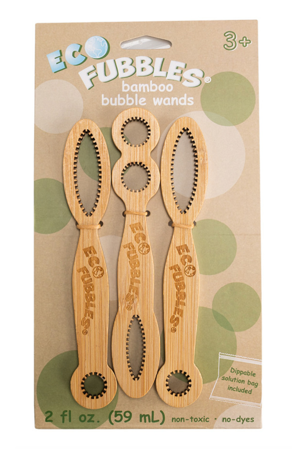 Eco Fubbles Bamboo Bubble Wands for Kids: Best birthday gifts for 6 year olds