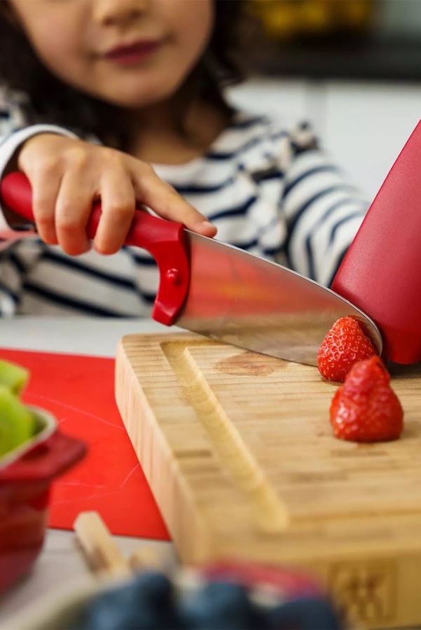 Kid-safe chef knife and activity kit from Zwilling | The coolest gifts for 4 year olds