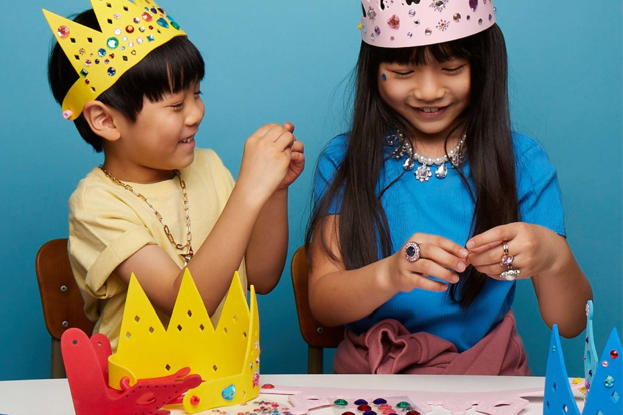 One Cool Thing: Make homemade crowns for Mother's Day and give back to kids in need