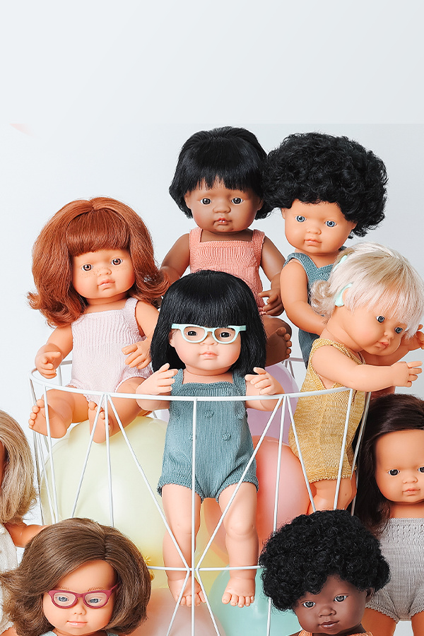 Miniland's diverse baby dolls are the best gifts for preschoolers | cool mom picks