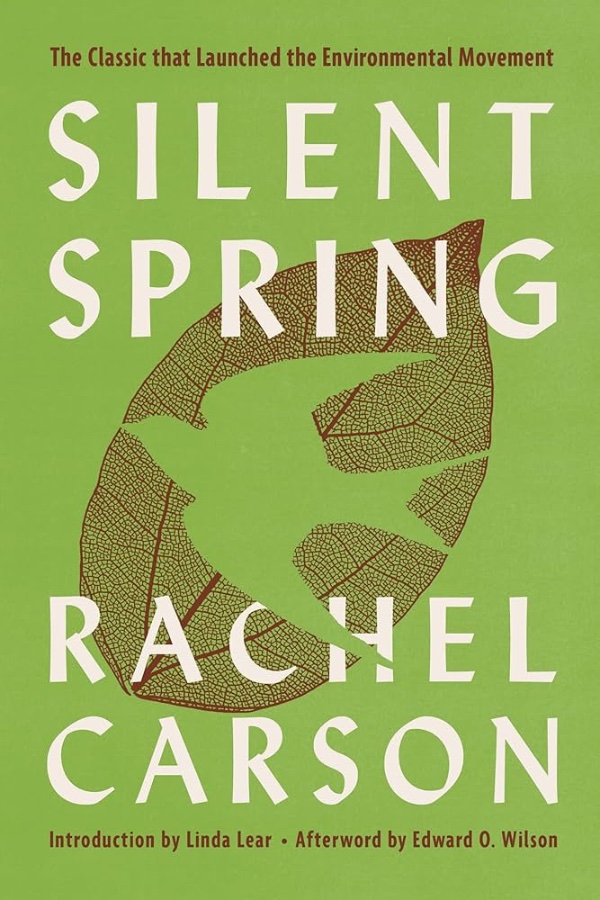 Silent Spring by Rachel Carson: Essential non-fiction books about climate + sustainability 