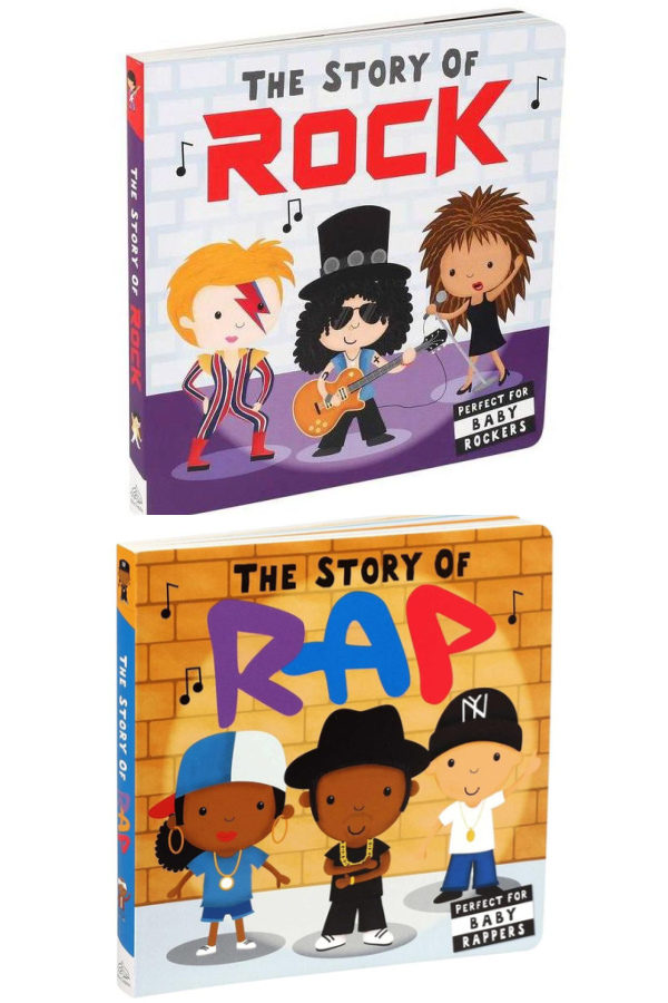 The Story of Rock / Rap / Country / Pop - cool birthday gifts for 1 year olds