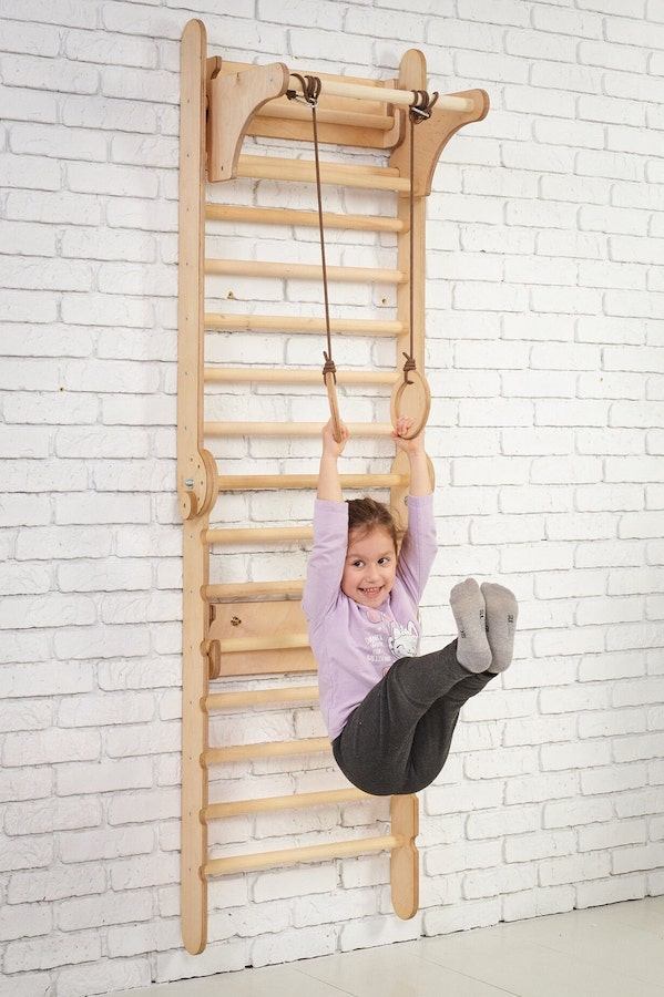 Swedish Wall Climbing Set for Kids | best gifts for 4 year olds and preschoolers