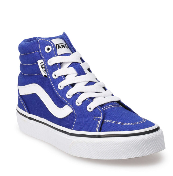 Vans high-tops in bright blue: Cool gifts for 7 year olds