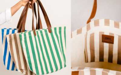 One Cool Thing: The perfect striped summer beach tote. On sale!