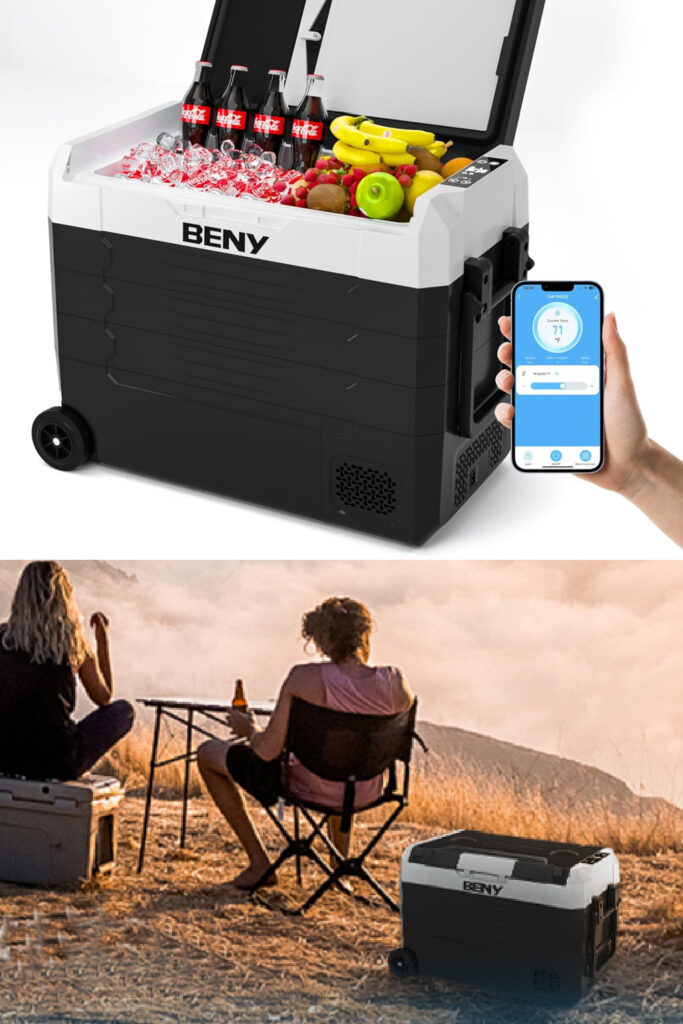 BENY car fridge and dual-zone freezer on sale at Amazon